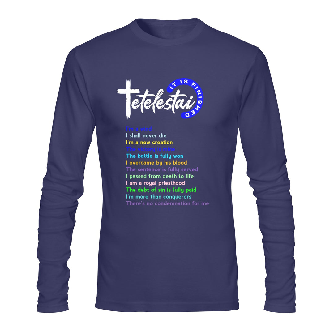 Men's Tetelestai Long Sleeve T-shirt