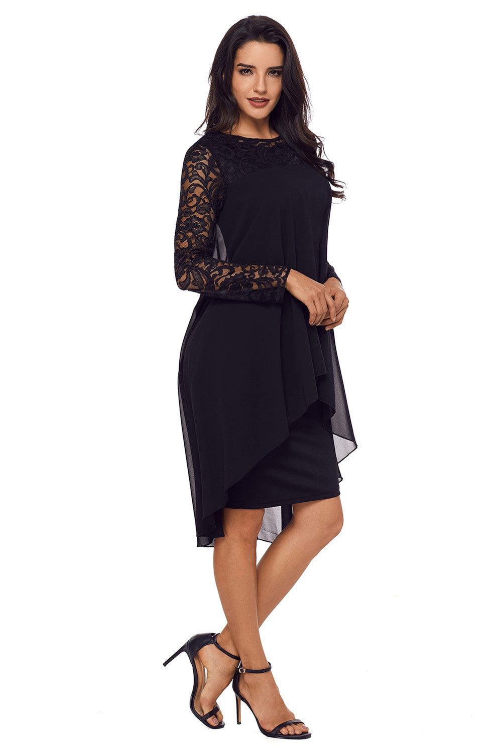 WOMEN DRESS ALEXINA - BLACK