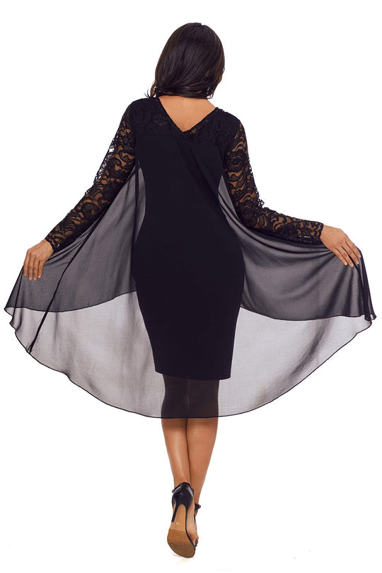WOMEN DRESS ALEXINA - BLACK