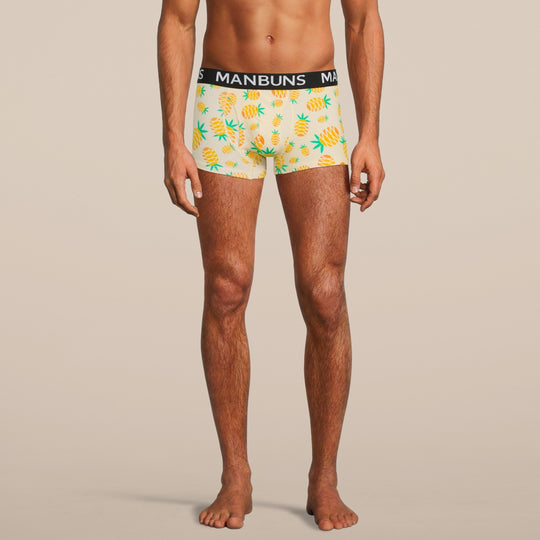 Men's Pineapple Boxer Trunk Underwear