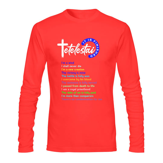 Men's Tetelestai Long Sleeve T-shirt