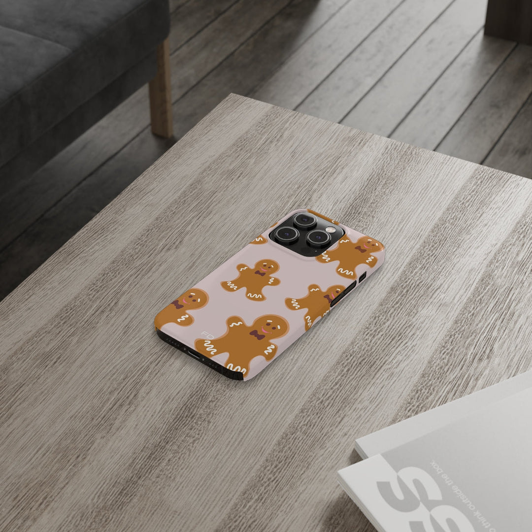 Gingerbread iPhone 14 Slim Case