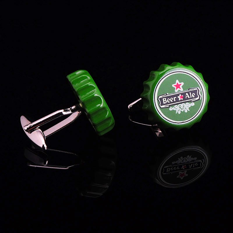 Beer Bottle Cap Cufflinks