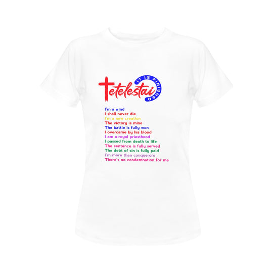 Women's Tetelestai Short Sleeve T-shirt