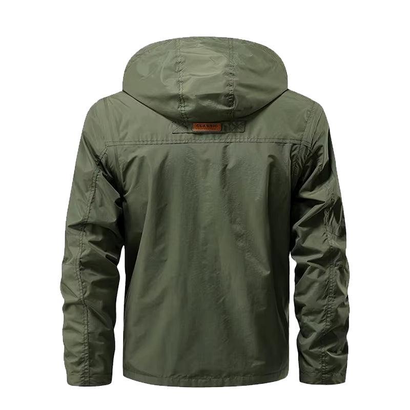 Men Windproof Hooded Jacket