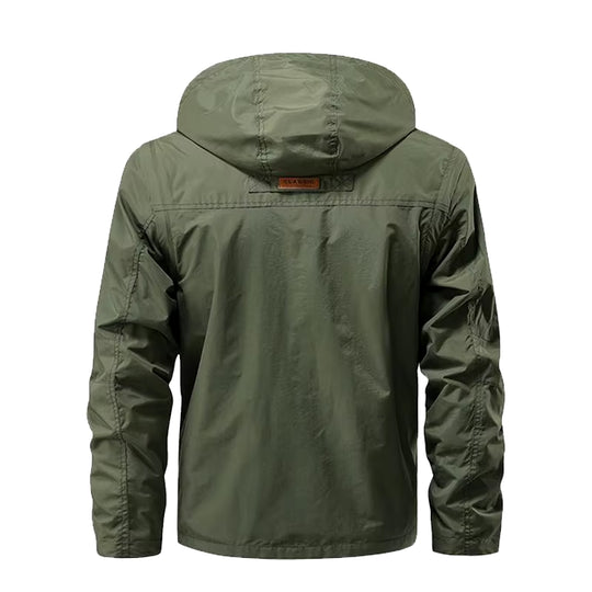 Men Windproof Hooded Jacket