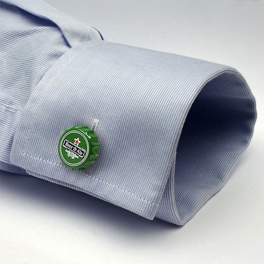 Beer Bottle Cap Cufflinks