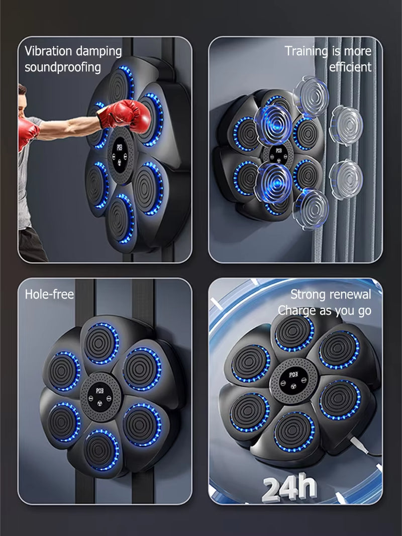 Smart Bluetooth Wall Mounted Boxing Machine