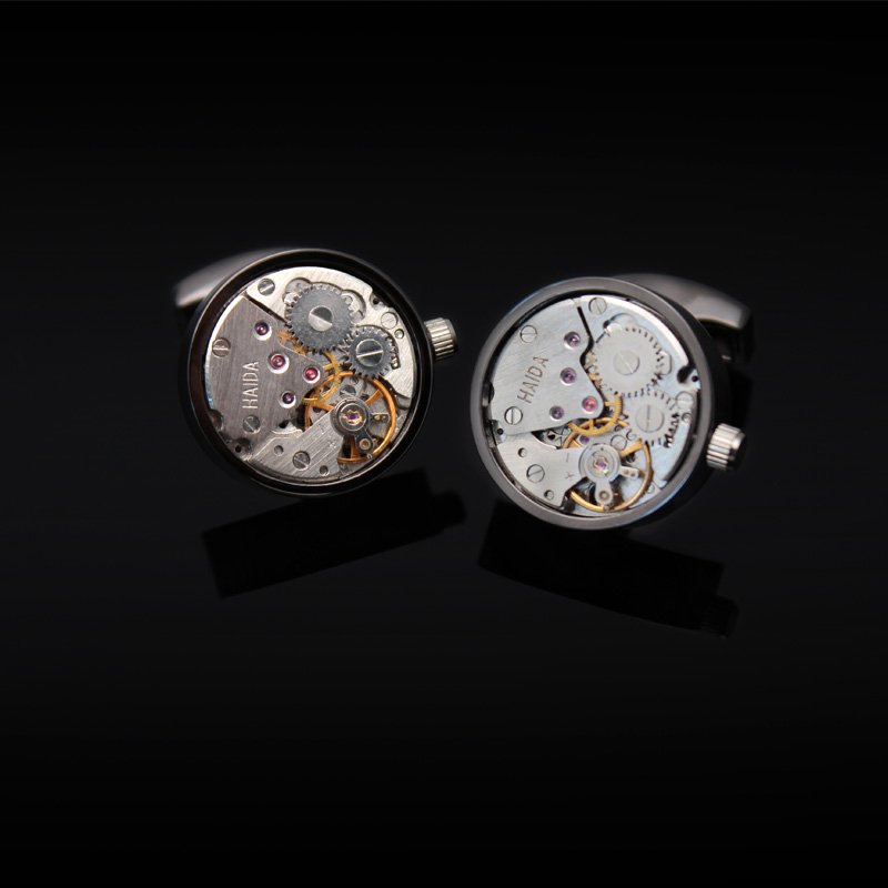 Automatic Watch Engine Cufflinks
