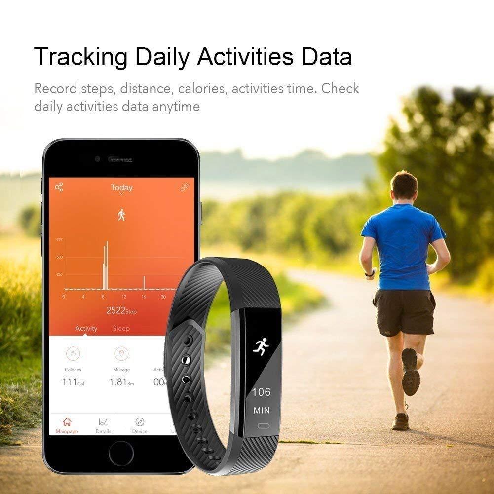 SmartFit Slim Fitness Tracker with Free Band – Activity & Health Monitor