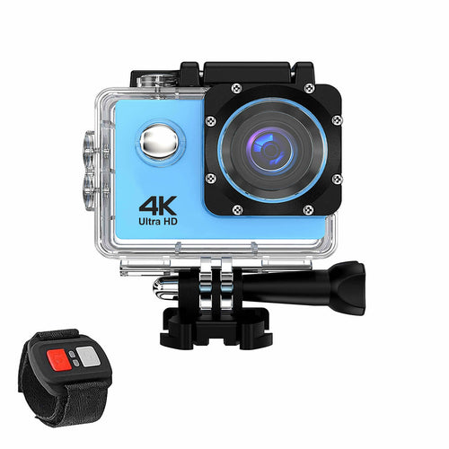 4K Waterproof WiFi Camera with Remote