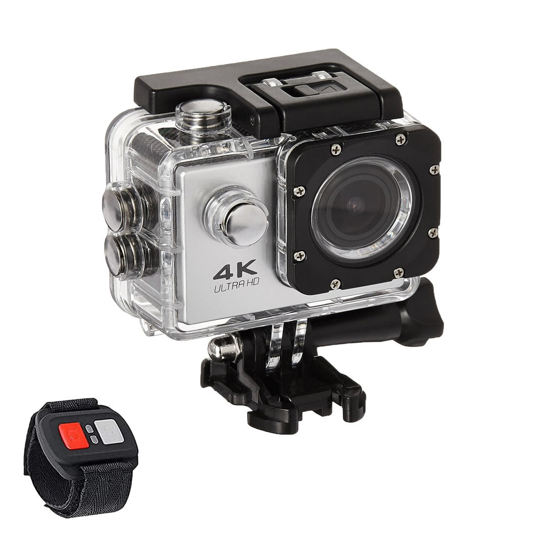 4K Waterproof WiFi Camera with Remote