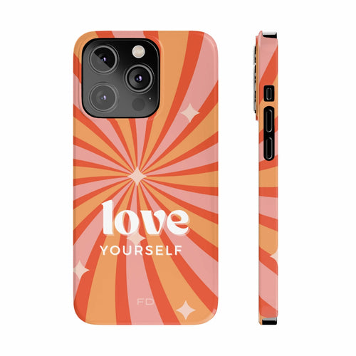 Love Yourself iPhone 14 Case – Stylish & Protective Slim Cover