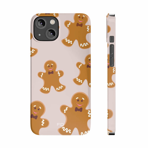 Gingerbread iPhone 14 Slim Case