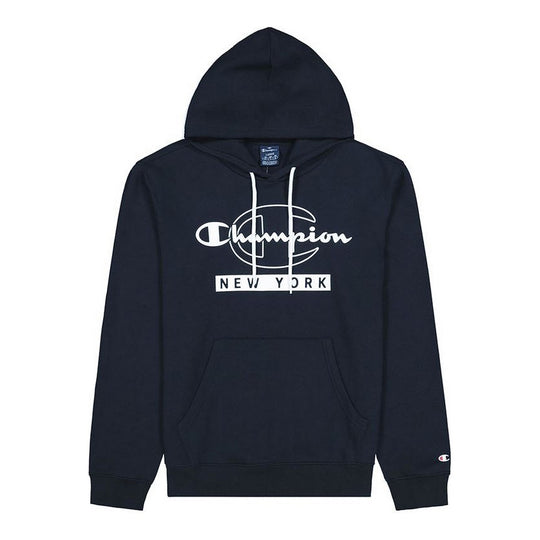 Men’s Sweatshirt without Hood Champion New York Graphic Print Dark