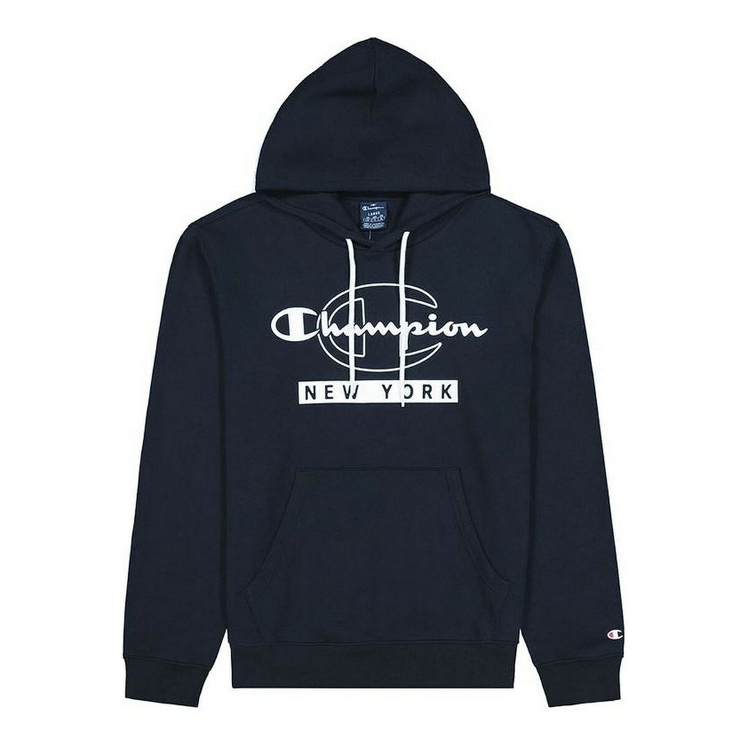 Men’s Sweatshirt without Hood Champion New York Graphic Print Dark