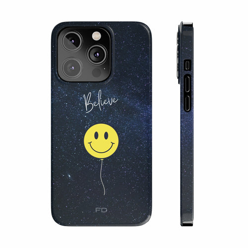 Smiley Space iPhone 14 Case – Fun & Cosmic Protection