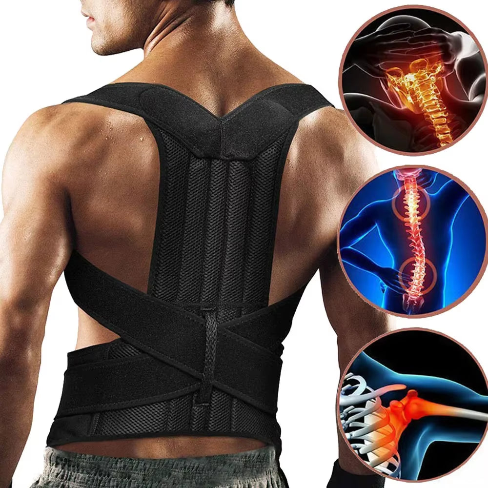 Adjustable Posture Corrector Back Support