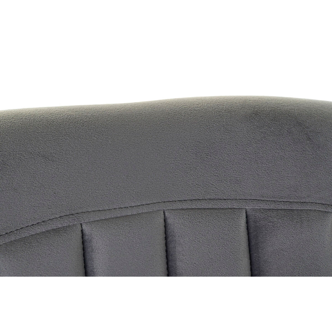 Armchair DKD Home Decor 8424001802135 Grey Golden Metal Polyester (70