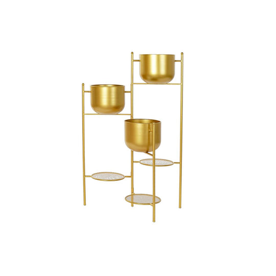 Planter DKD Home Decor Golden Metal (57 x 54 x 96 cm)
