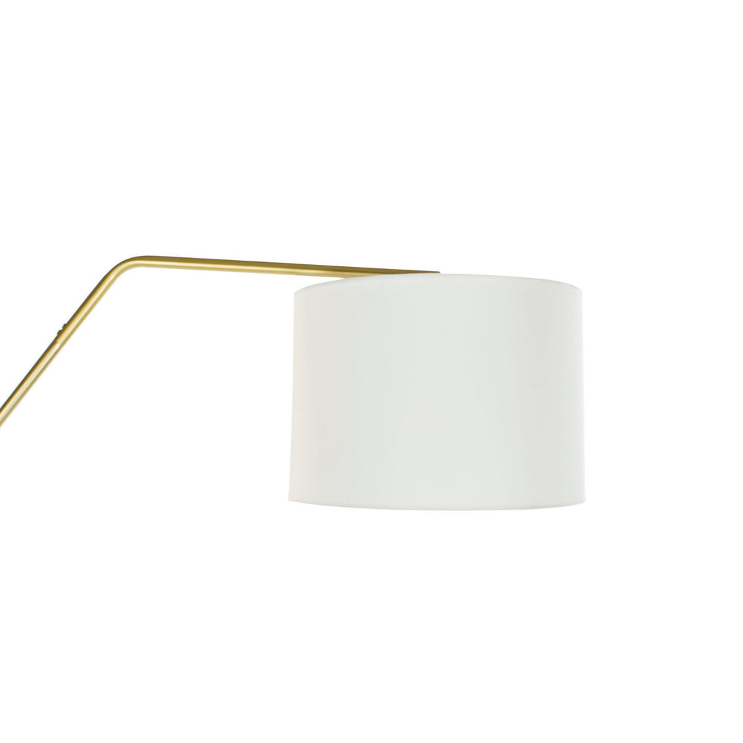 Floor Lamp DKD Home Decor 91 x 31 x 196 cm Golden Metal Orange White