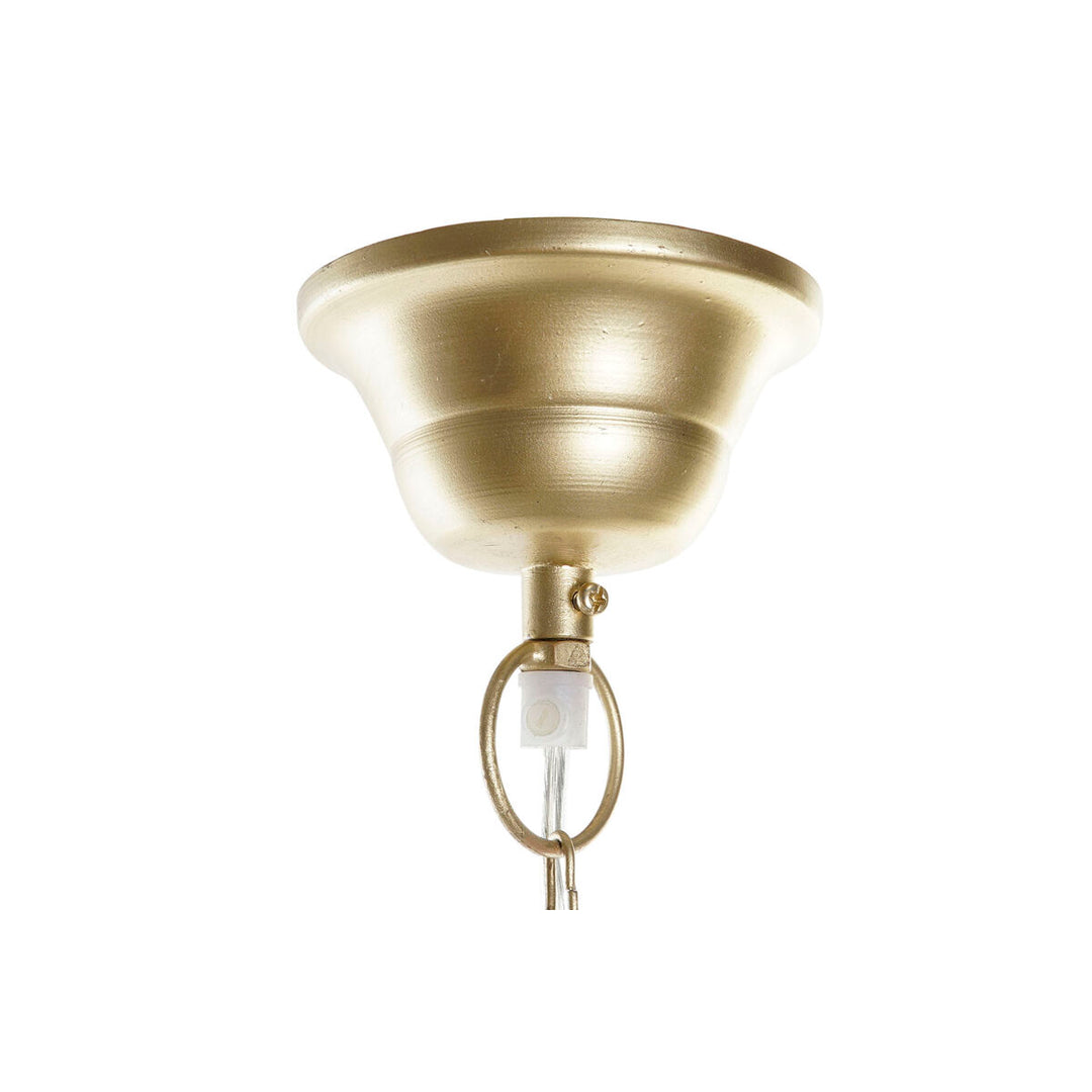 Ceiling Light DKD Home Decor 30 x 30 x 22 cm Crystal Golden Brass 50 W