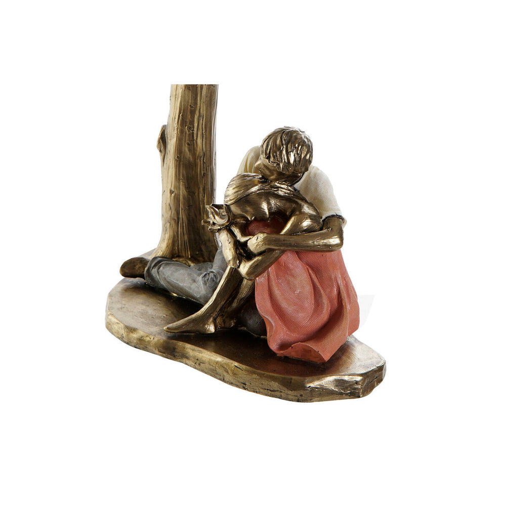 Decorative Figure DKD Home Decor Tree 25,5 x 14 x 33 cm Golden Pair