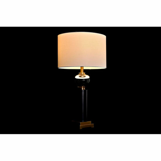 Desk lamp DKD Home Decor Black Golden 220 V 50 W Modern (38 x 38 x 75