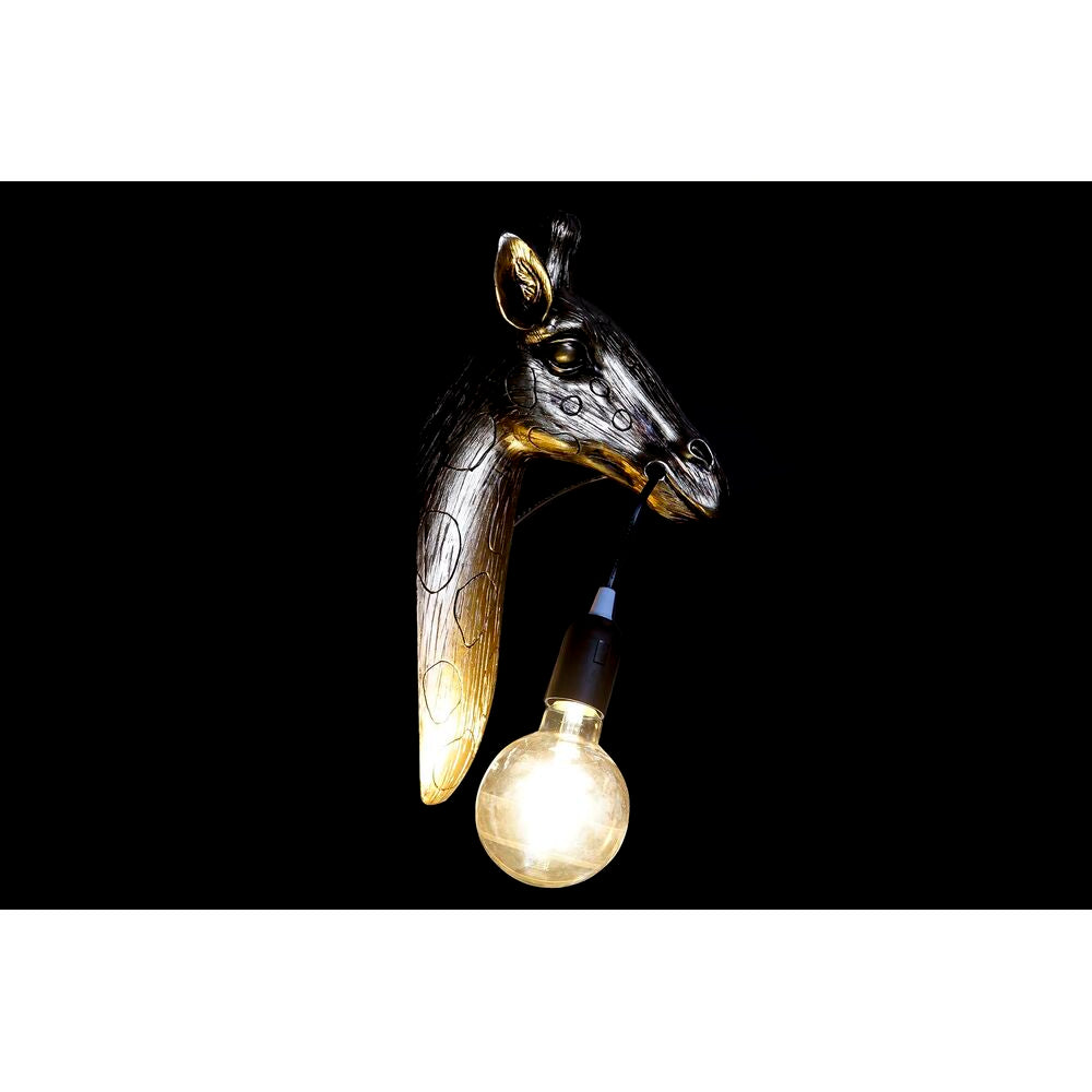 Wall Lamp DKD Home Decor Golden Resin 50 W Colonial Giraffe 220 V 21 x
