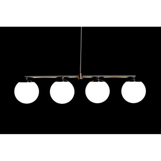 Ceiling Light DKD Home Decor Golden White (82 x 15 x 20 cm)