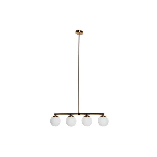 Ceiling Light DKD Home Decor Golden White (82 x 15 x 20 cm)