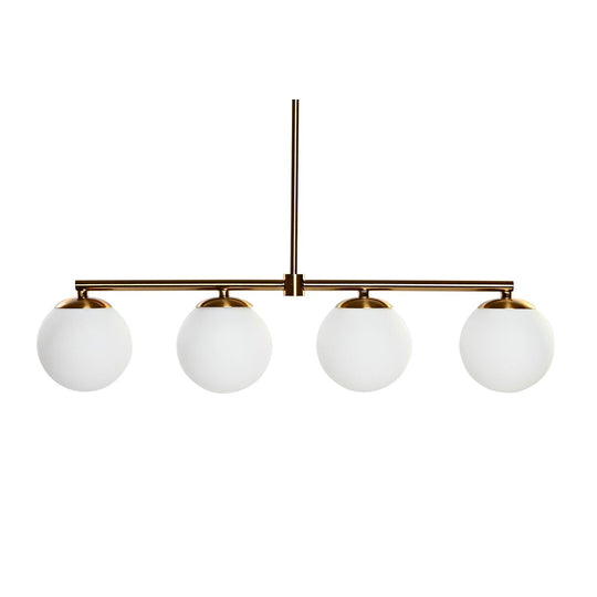 Ceiling Light DKD Home Decor Golden White (82 x 15 x 20 cm)