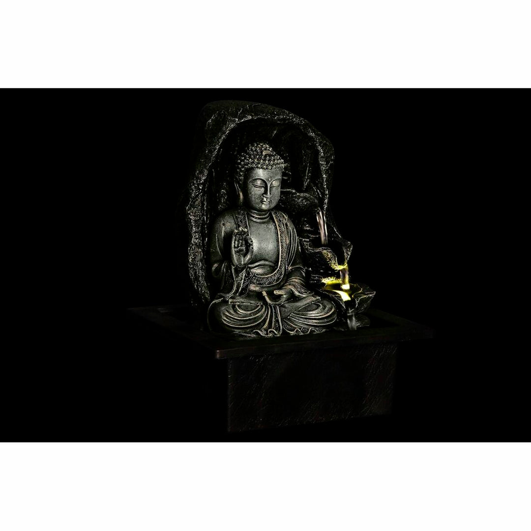 Garden fountain DKD Home Decor 21 x 17,5 x 25 cm Buddha Resin Oriental