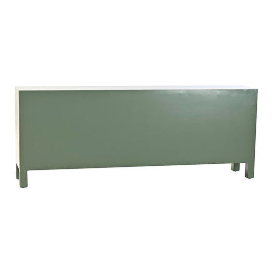 TV furniture DKD Home Decor White Black Green Golden Metal Fir MDF