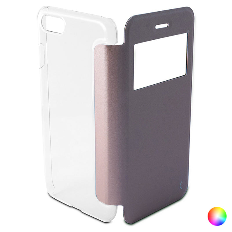 Folio Mobile Phone Case Iphone 8/7 KSIX Crystal View
