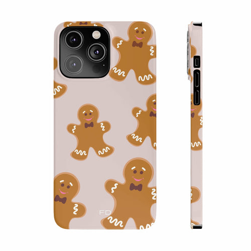 Gingerbread iPhone 14 Slim Case