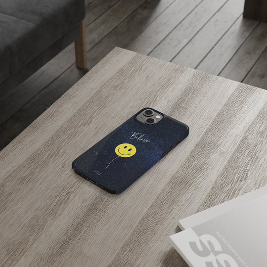 Smiley Space iPhone 14 Case – Fun & Cosmic Protection