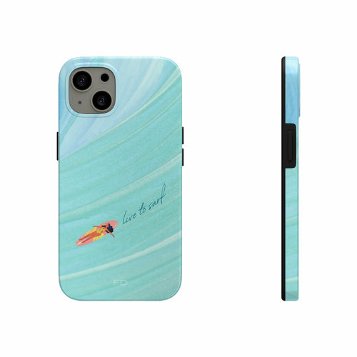 Live to Surf iPhone Case – Stylish, Durable Protection