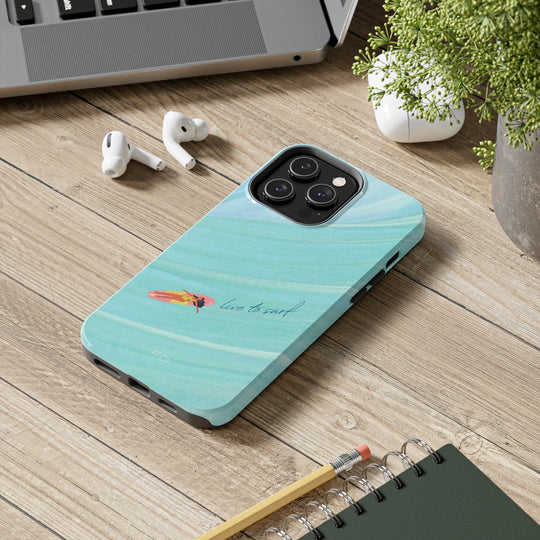 Live to Surf iPhone Case – Stylish, Durable Protection