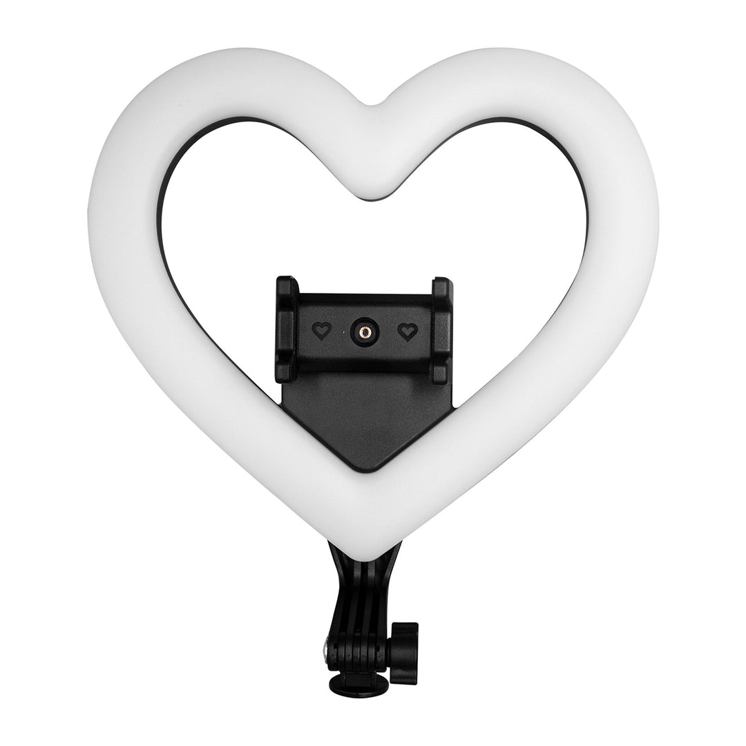 PRO Live Stream 10” Heart Shaped Selfie Ring Light (SC-2310SRH)