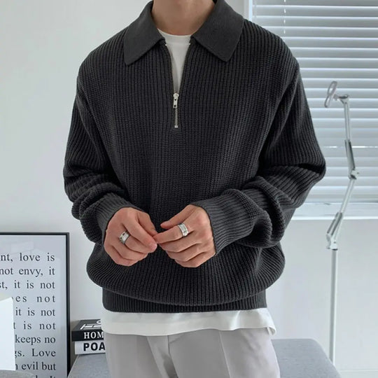 Mens  Long Sleeve Sweater 