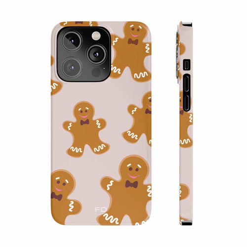 Gingerbread iPhone 14 Slim Case