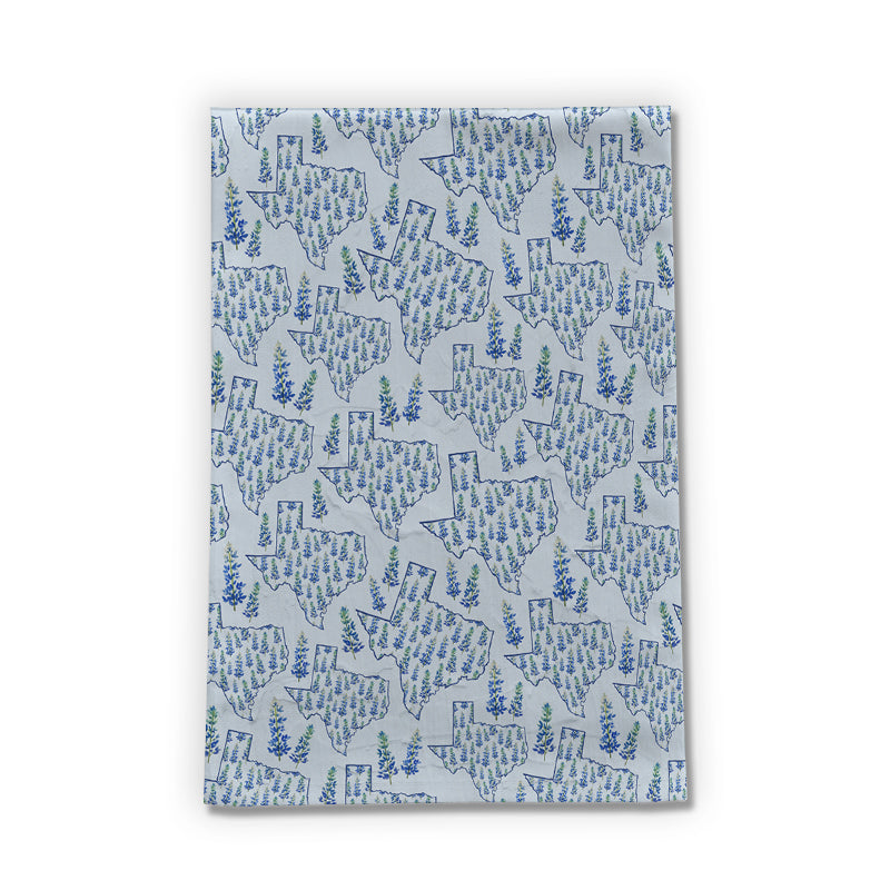 Texas Blue Bonnet Tea Towel