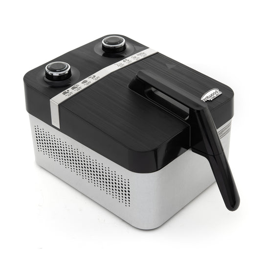 Wuuds Select 3.4 Quart Rapid Electric Air Fryer in Stainless Steel