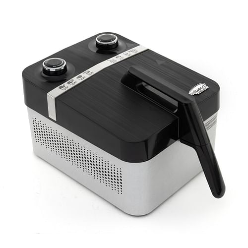 Wuuds Select 3.4 Quart Rapid Electric Air Fryer in Stainless Steel
