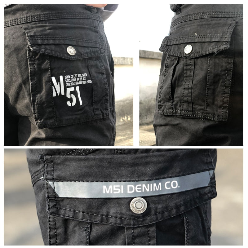 Bapai Men's Fashion Work Pants Outdoor Wear-resistant Mountaineering