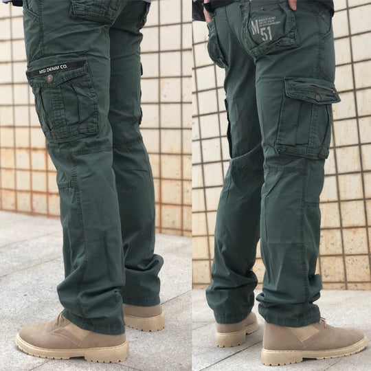 Bapai Men's Fashion Work Pants Outdoor Wear-resistant Mountaineering