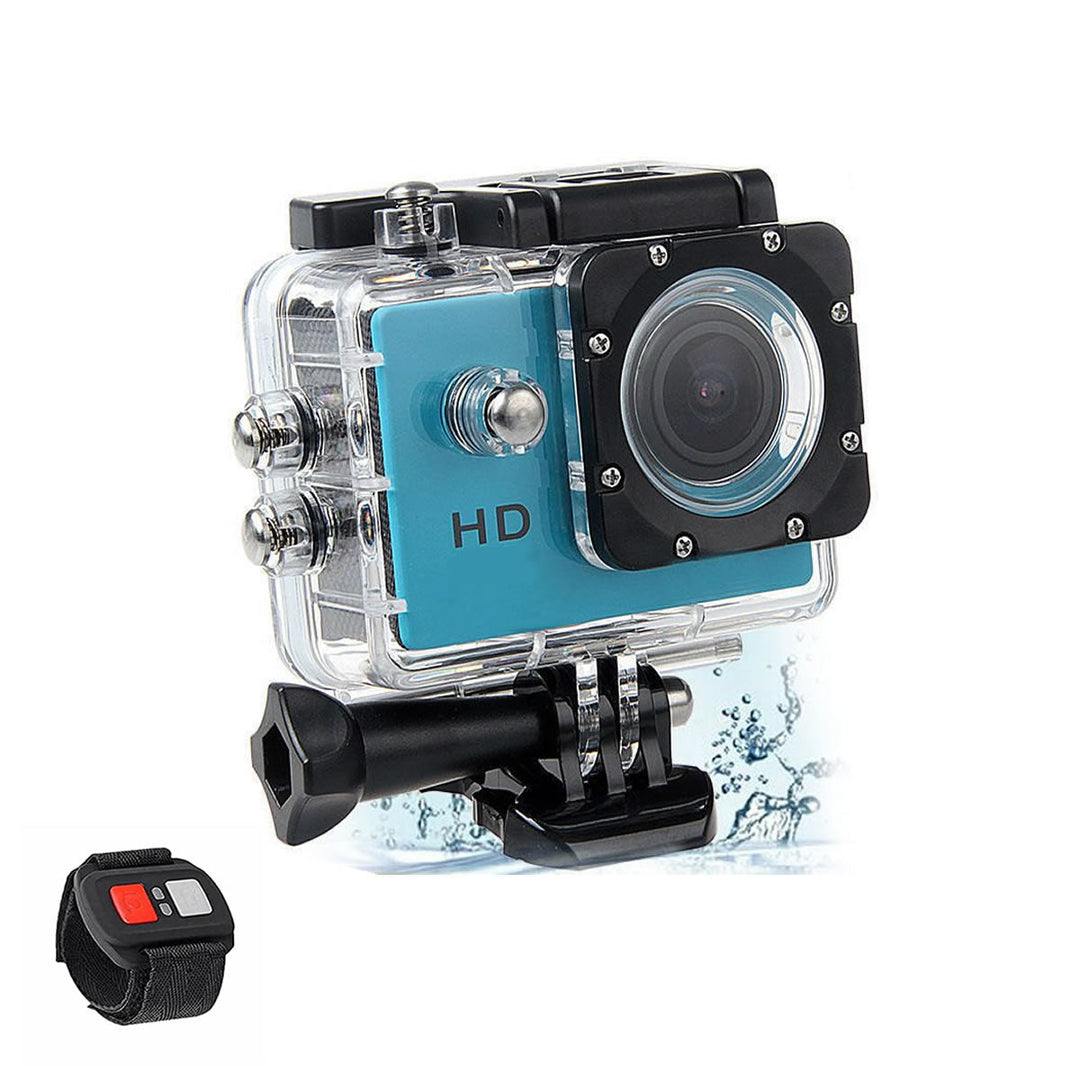 4K Waterproof WiFi Camera with Remote