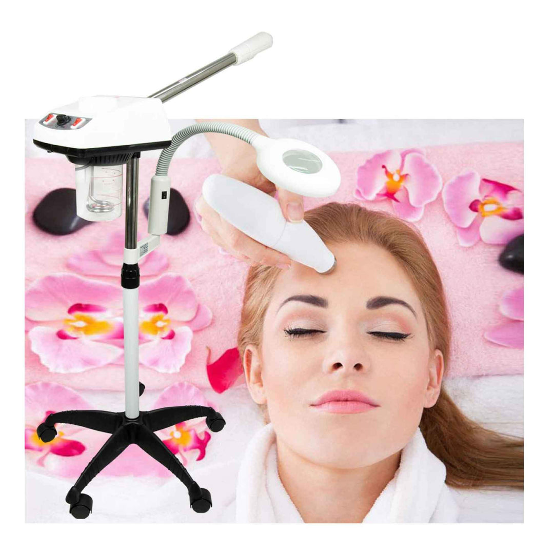 Facial Steamer and Magnifying Lamp 2in1 Beauty Machine Face Spa