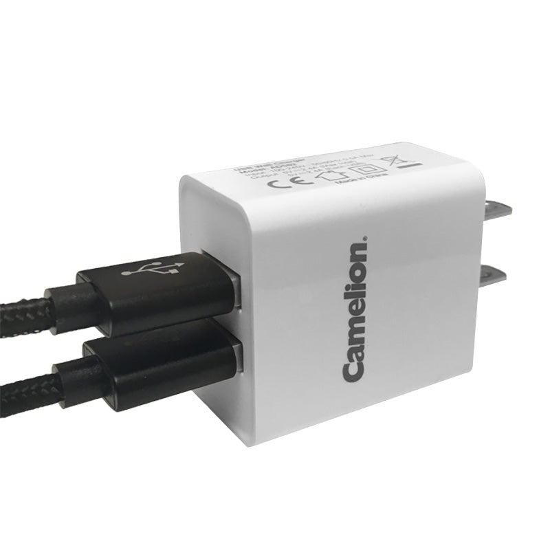 Camelion Dual USB Charger 2.4A – Fast Charging for Multiple Devices